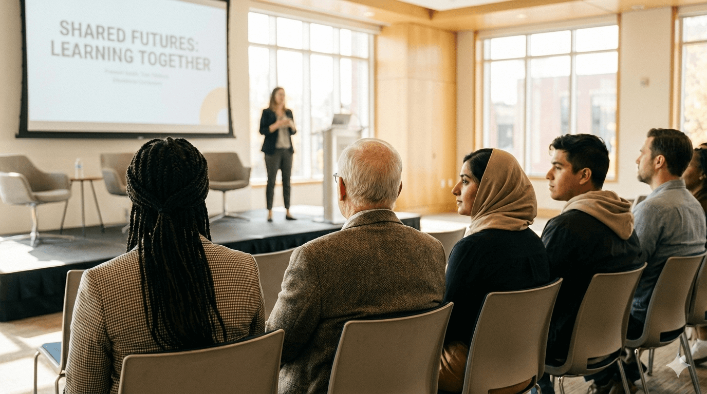 DialogueHUB community engaging in intercultural dialogue